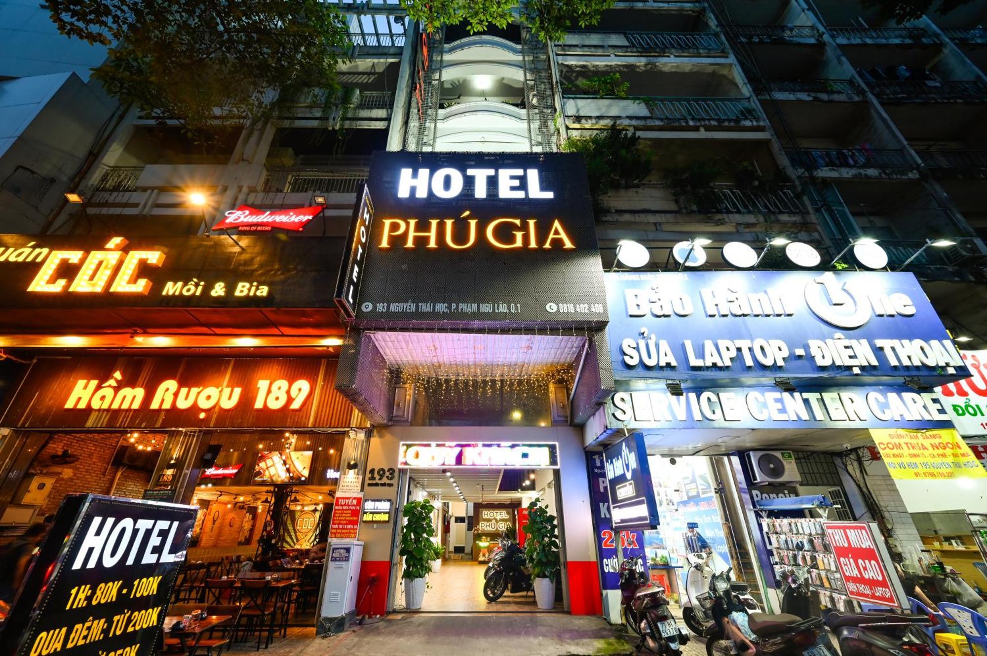 Phu Gia Hotel 193 Nguyen Thai Hoc Хошимін Екстер'єр фото